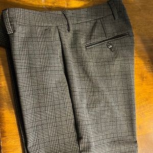 Plaid slacks